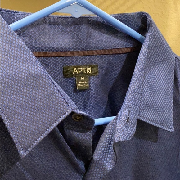 APT 9 button down dress shirt BRAND NEW - Picture 2 of 4